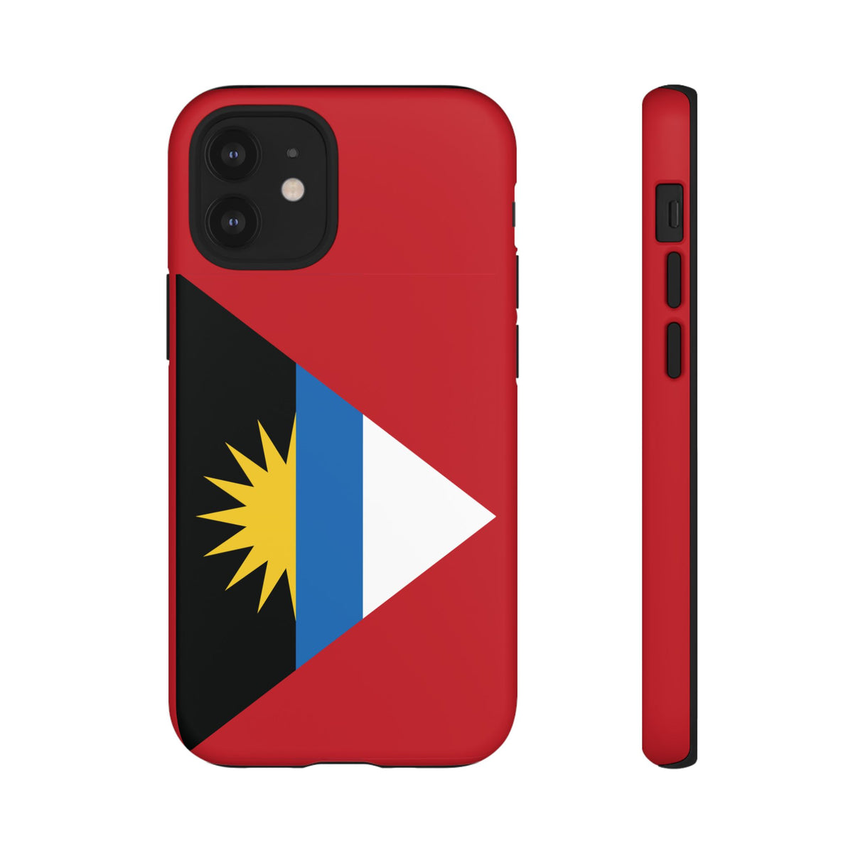 Antigua and Barbuda Flag Tough Phone Case - Irie Blues Boutique