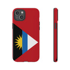 Antigua and Barbuda Flag Tough Phone Case - Irie Blues Boutique