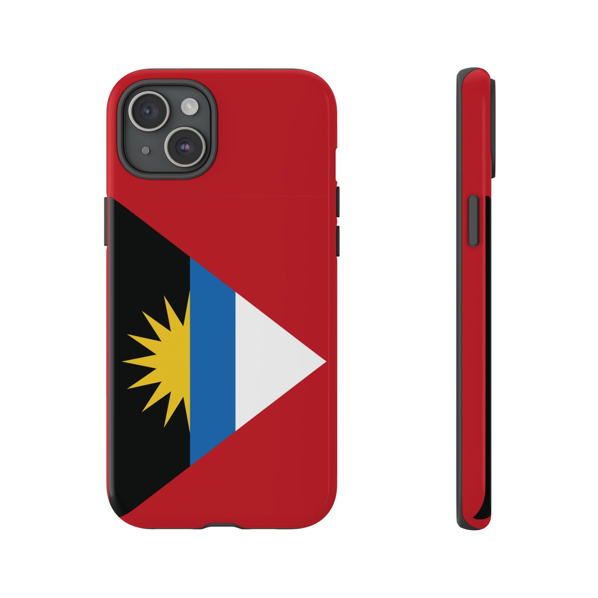 Antigua and Barbuda Flag Tough Phone Case - Irie Blues Boutique