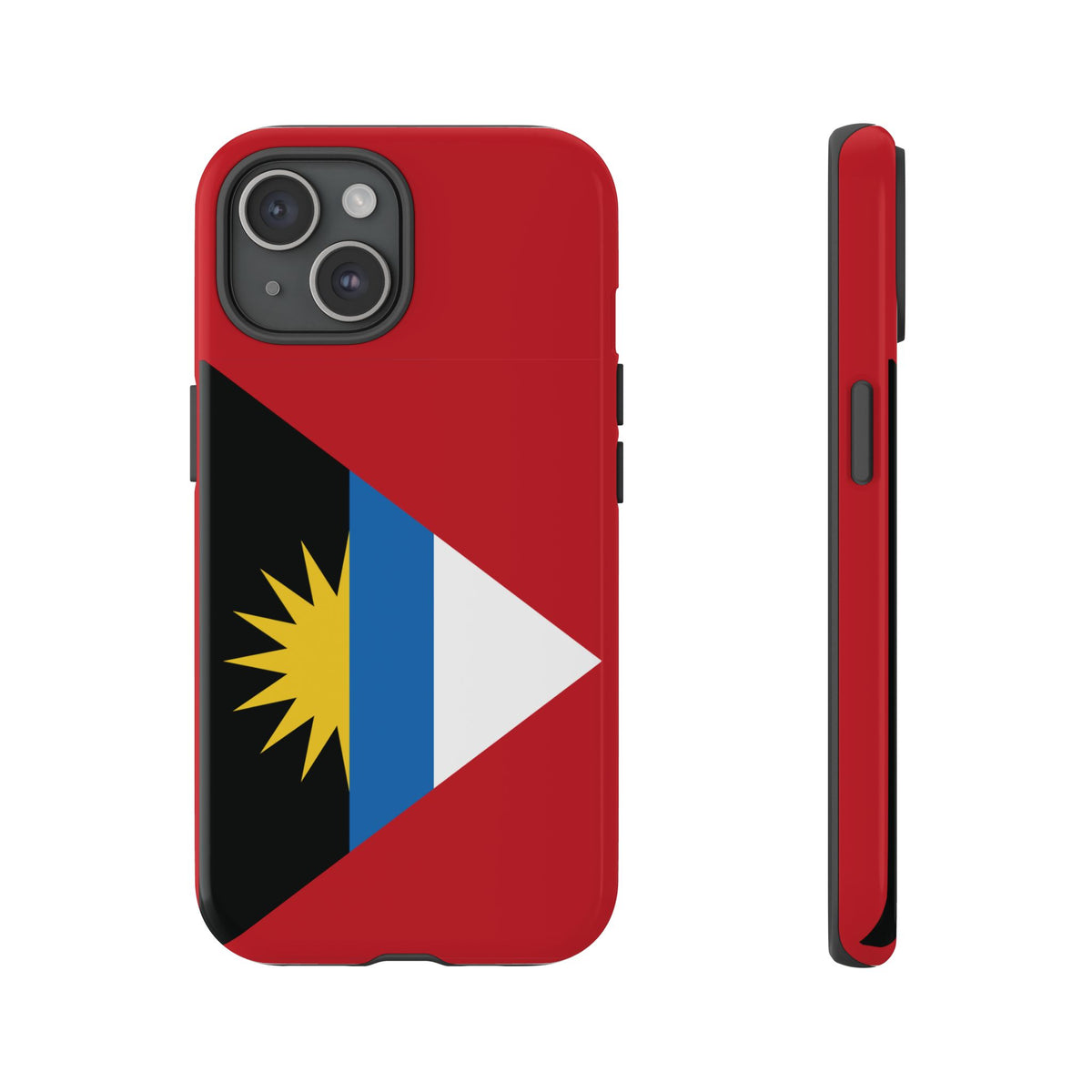 Antigua and Barbuda Flag Tough Phone Case - Irie Blues Boutique