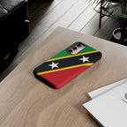 Saint Kitts and Nevis Flag Tough Phone Case - Irie Blues Boutique