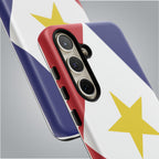 Saba Flag Tough Phone Case - Irie Blues Boutique