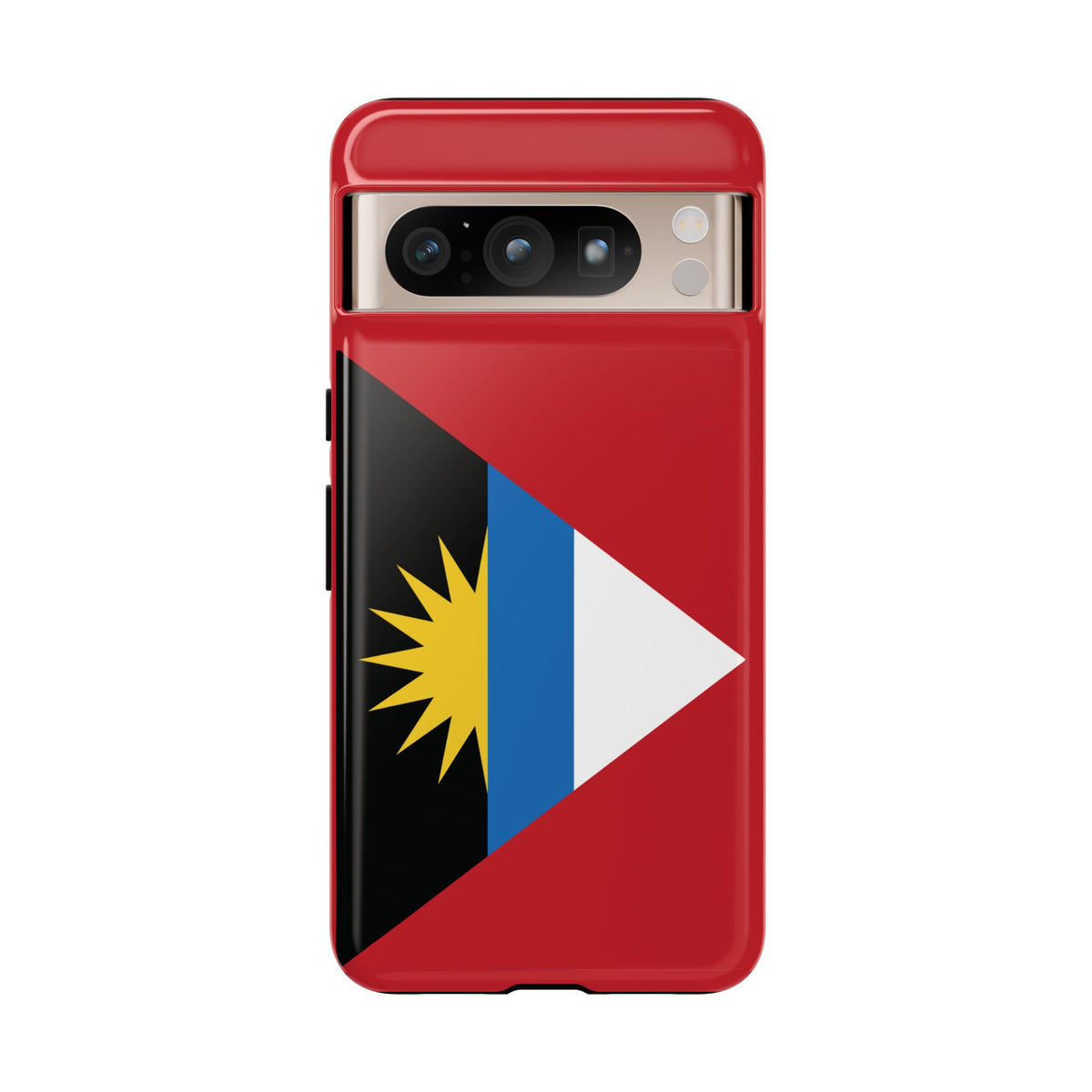 Antigua and Barbuda Flag Tough Phone Case - Irie Blues Boutique