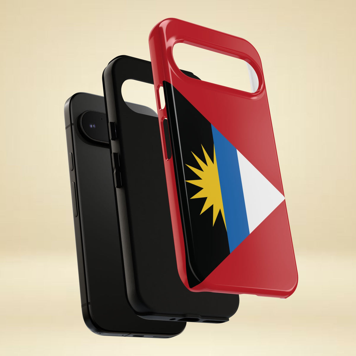 Antigua and Barbuda Flag Tough Phone Case - Irie Blues Boutique