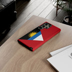 Antigua and Barbuda Flag Tough Phone Case - Irie Blues Boutique