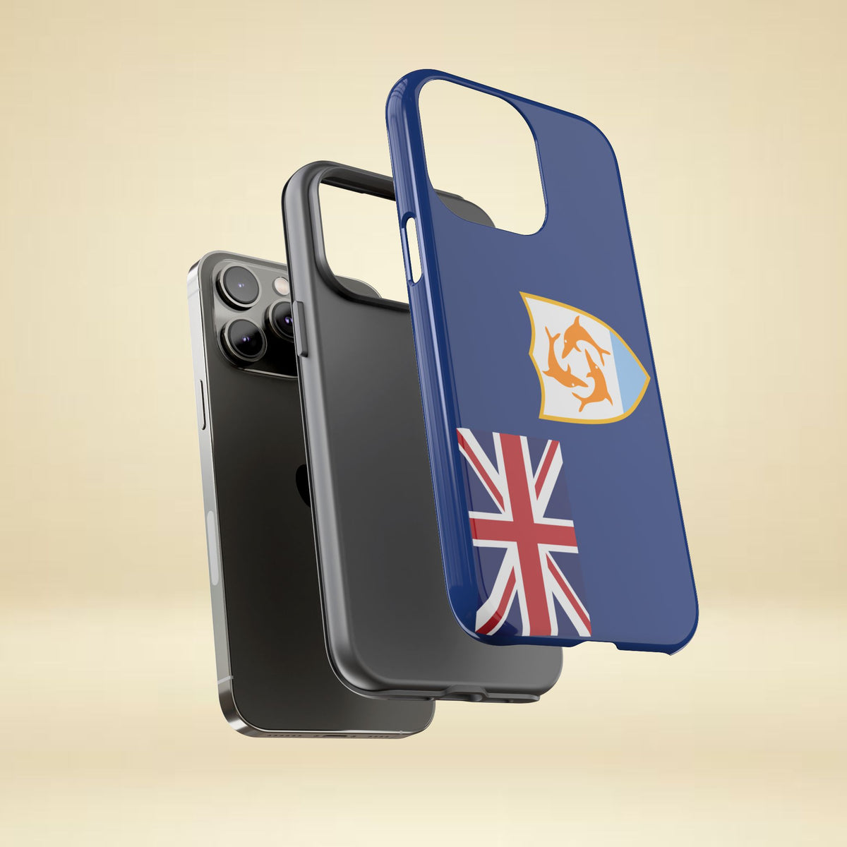 Anguilla Flag Tough Phone Case - Irie Blues Boutique