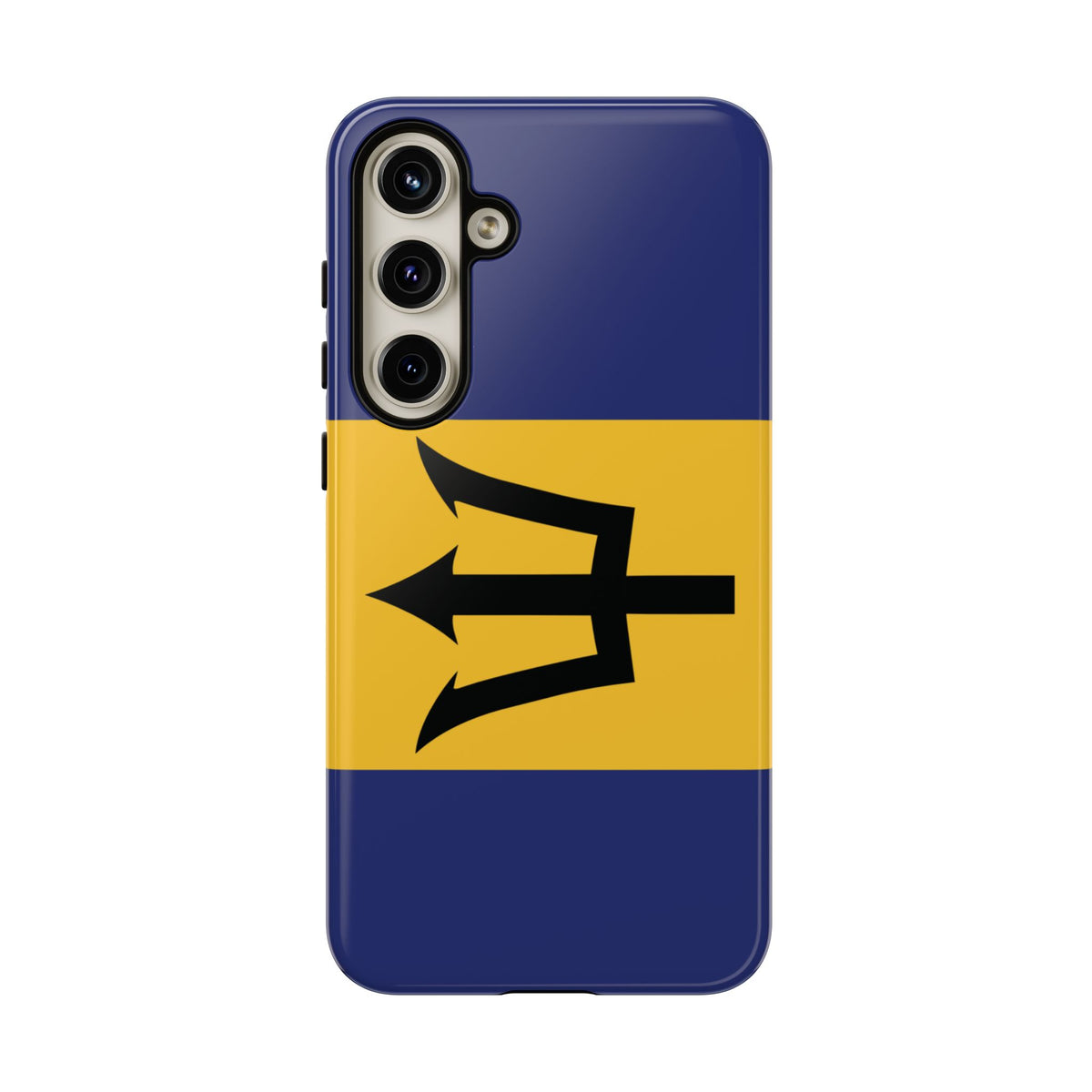 Barbados Flag Tough Phone Case - Irie Blues Boutique