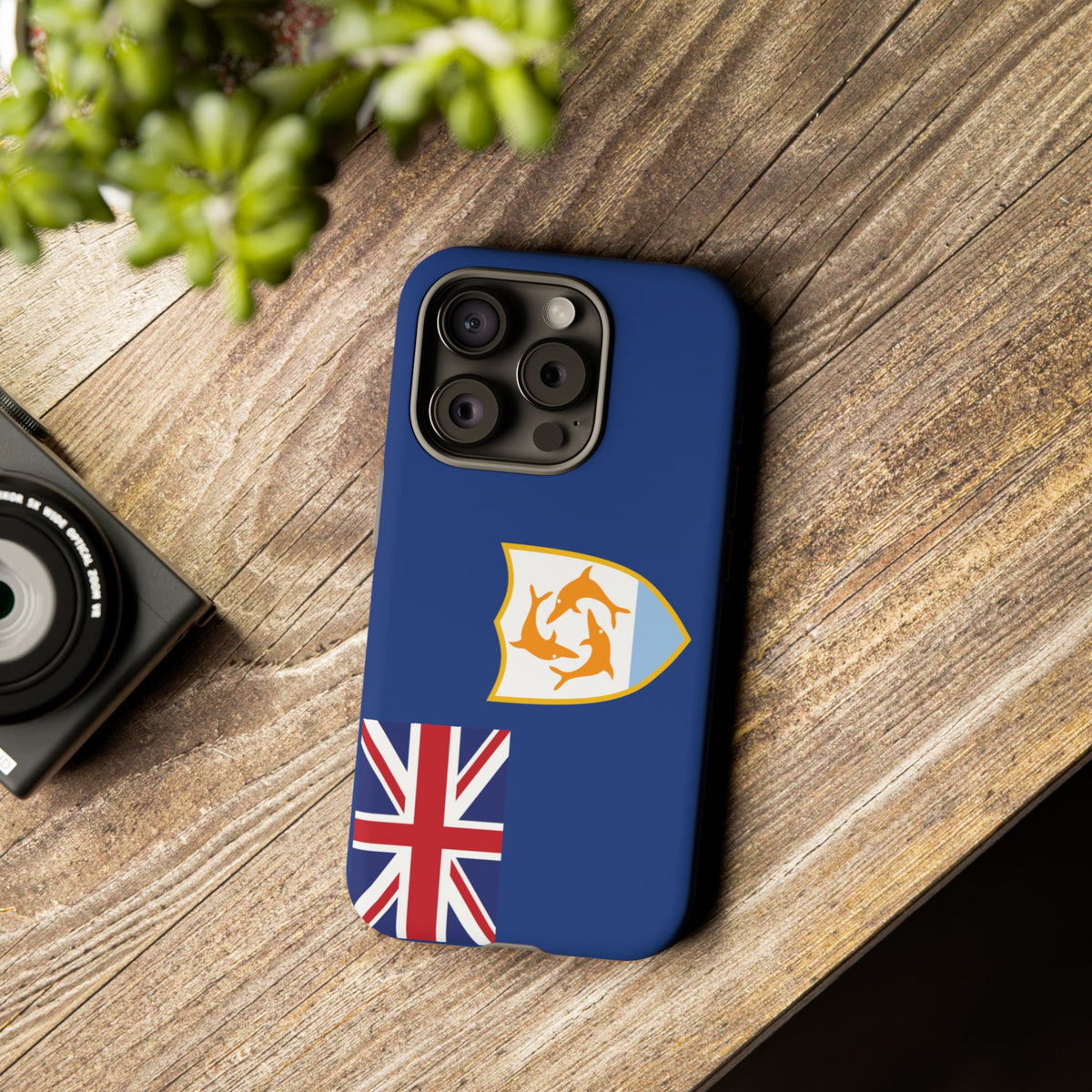Anguilla Flag Tough Phone Case - Irie Blues Boutique