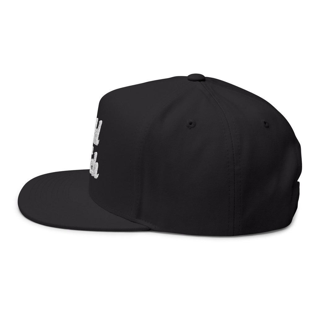 Wild & Rich Flat Bill Cap | Trendy Embroidered Hat for Casual Wear, Fashion Accessory, Gift for Him/Her, Street Style - Irie Blues Boutique
