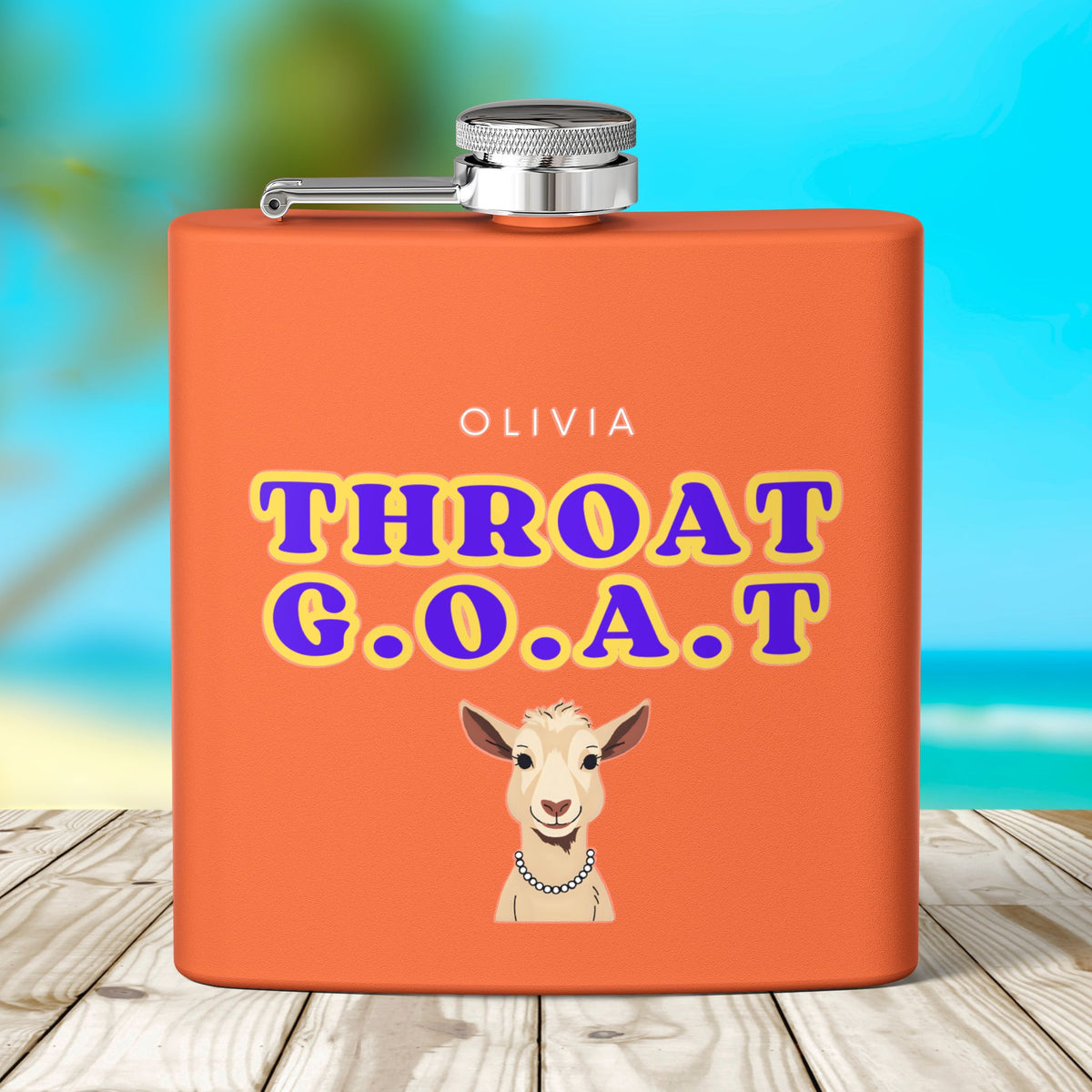 Custom Dirty Bachelorette Party Flasks Funny Bridal Shower Gift - Irie Blues Boutique