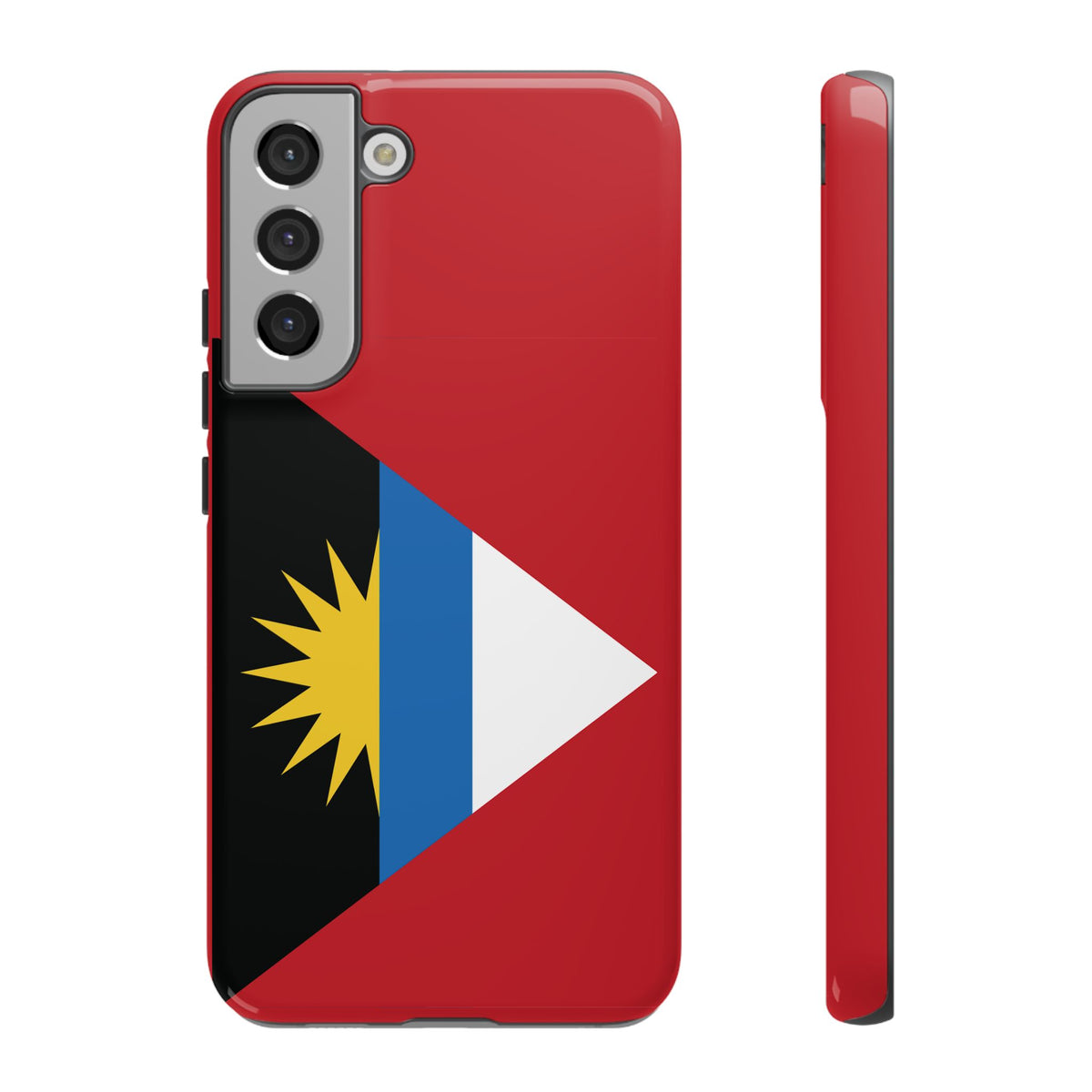 Antigua and Barbuda Flag Tough Phone Case - Irie Blues Boutique