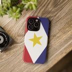 Saba Flag Tough Phone Case - Irie Blues Boutique