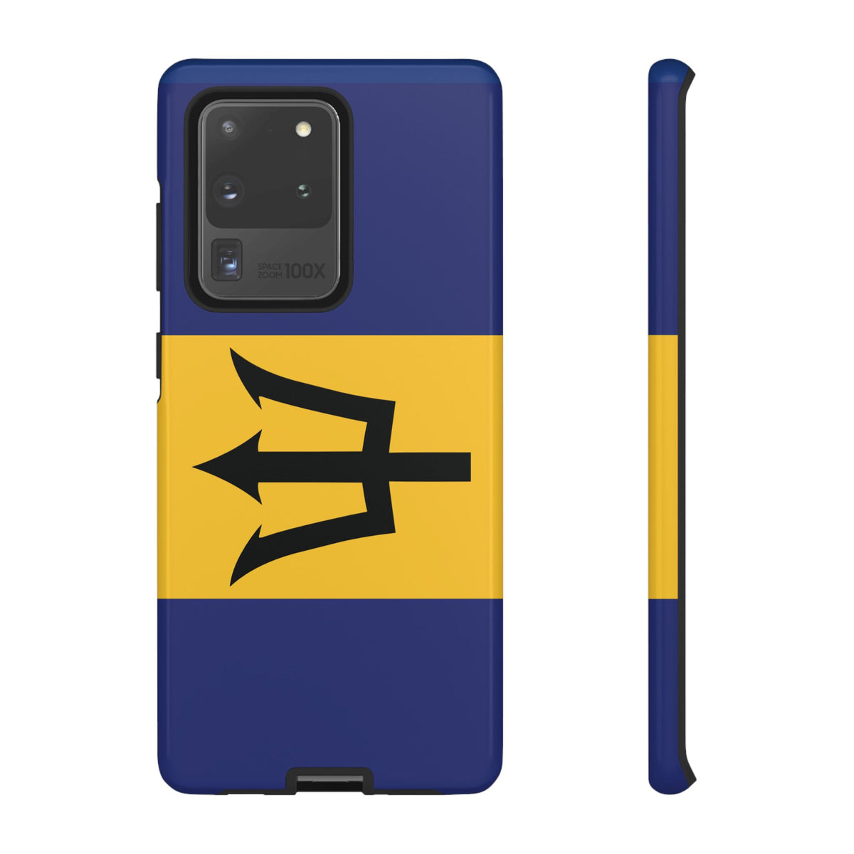 Barbados Flag Tough Phone Case - Irie Blues Boutique