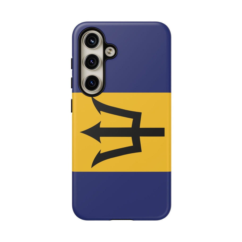 Barbados Flag Tough Phone Case - Irie Blues Boutique