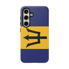 Barbados Flag Tough Phone Case - Irie Blues Boutique
