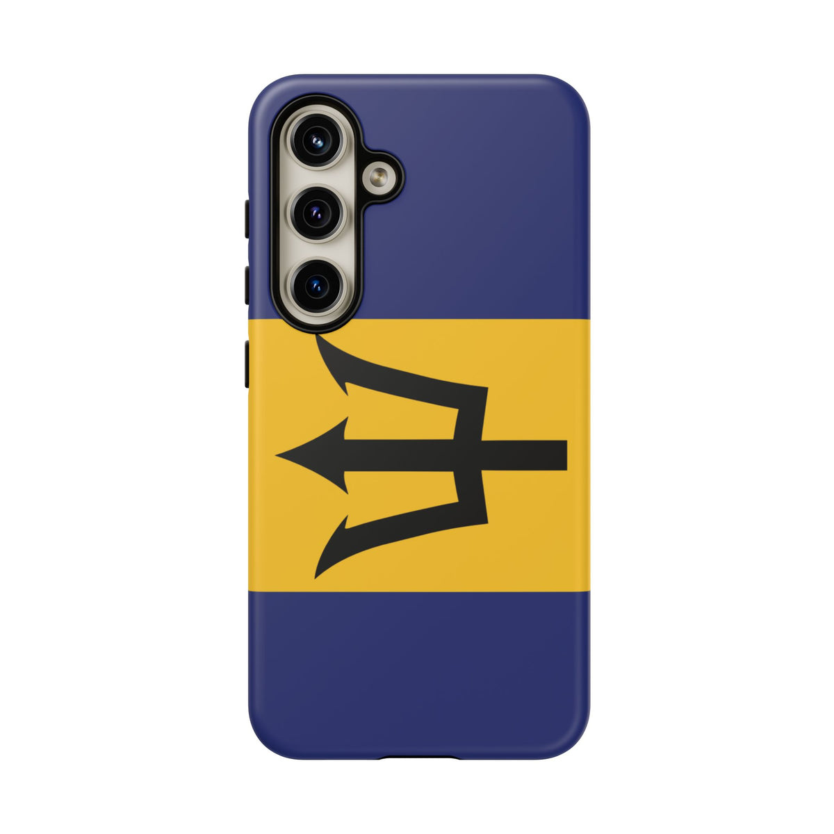 Barbados Flag Tough Phone Case - Irie Blues Boutique