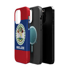 Belize Flag Magnetic Case - Irie Blues Boutique
