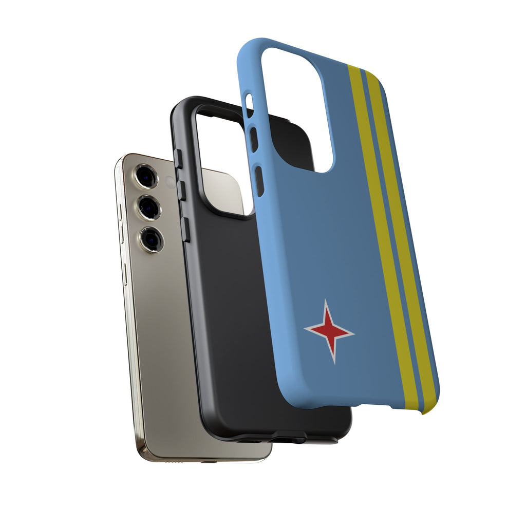 Aruba Flag Tough Phone Case - Irie Blues Boutique