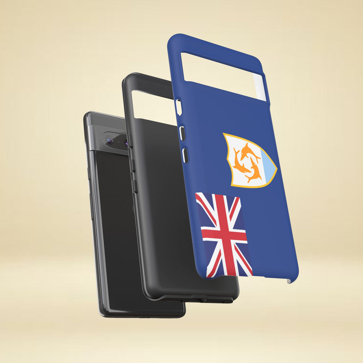 Anguilla Flag Tough Phone Case - Irie Blues Boutique