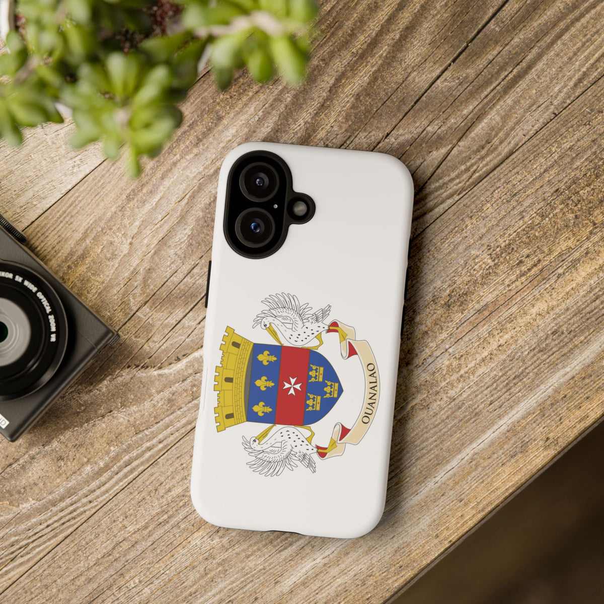 Saint Barthélemy Flag Tough Phone Case - Irie Blues Boutique