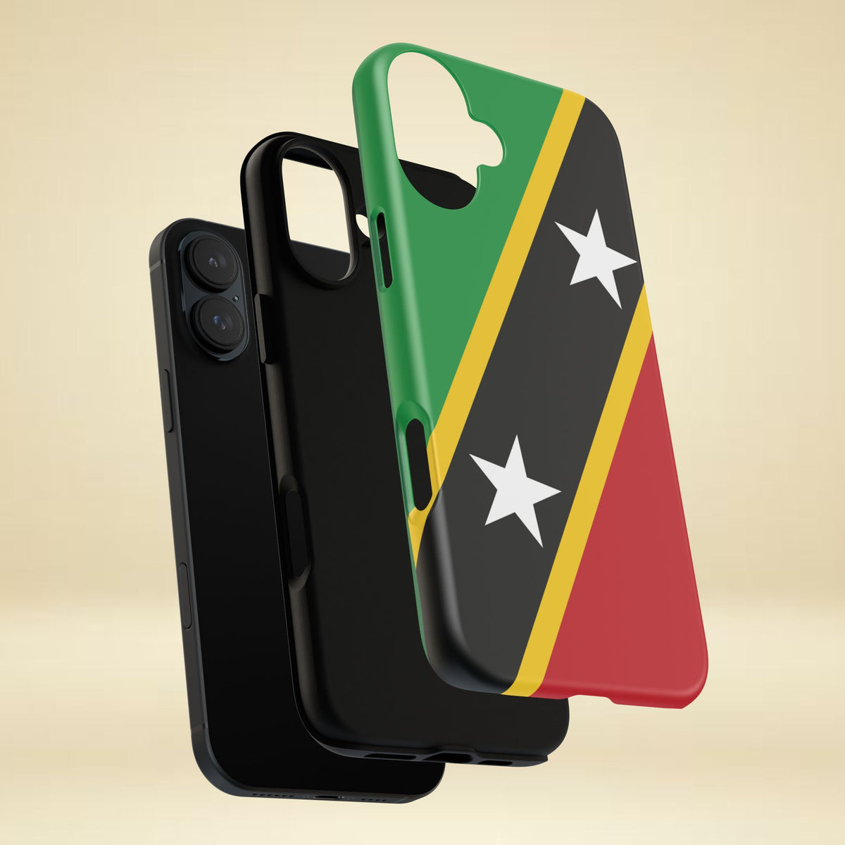 Saint Kitts and Nevis Flag Tough Phone Case - Irie Blues Boutique