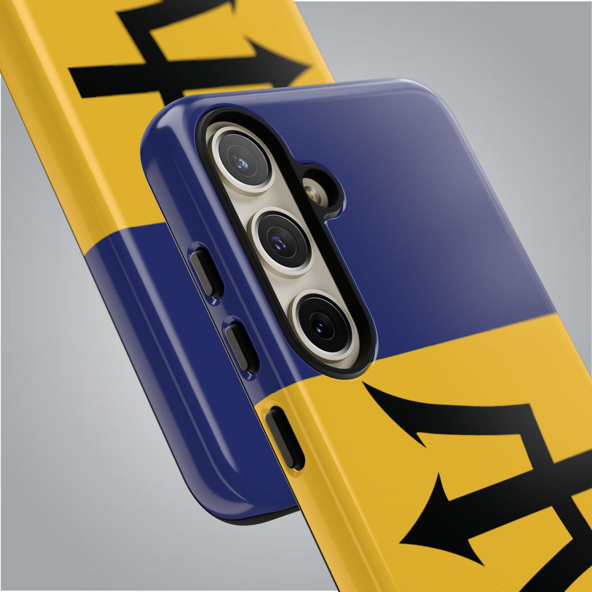 Barbados Flag Tough Phone Case - Irie Blues Boutique