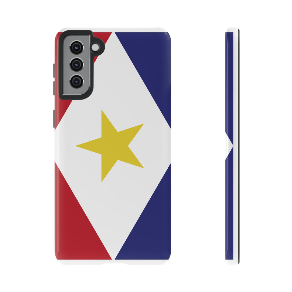 Saba Flag Tough Phone Case - Irie Blues Boutique