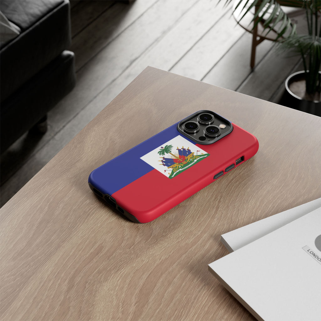 Haiti Flag Tough Phone Case - Irie Blues Boutique