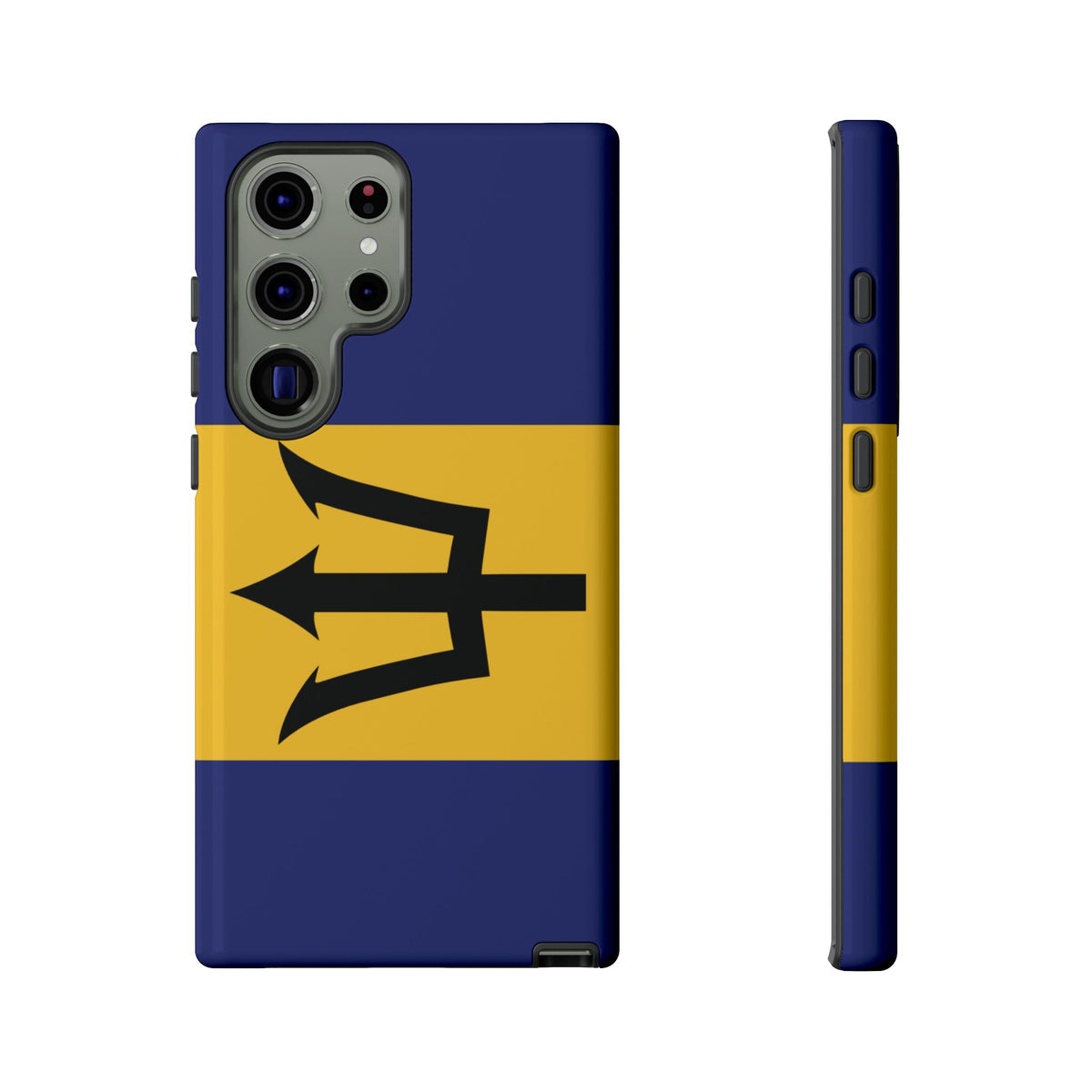 Barbados Flag Tough Phone Case - Irie Blues Boutique