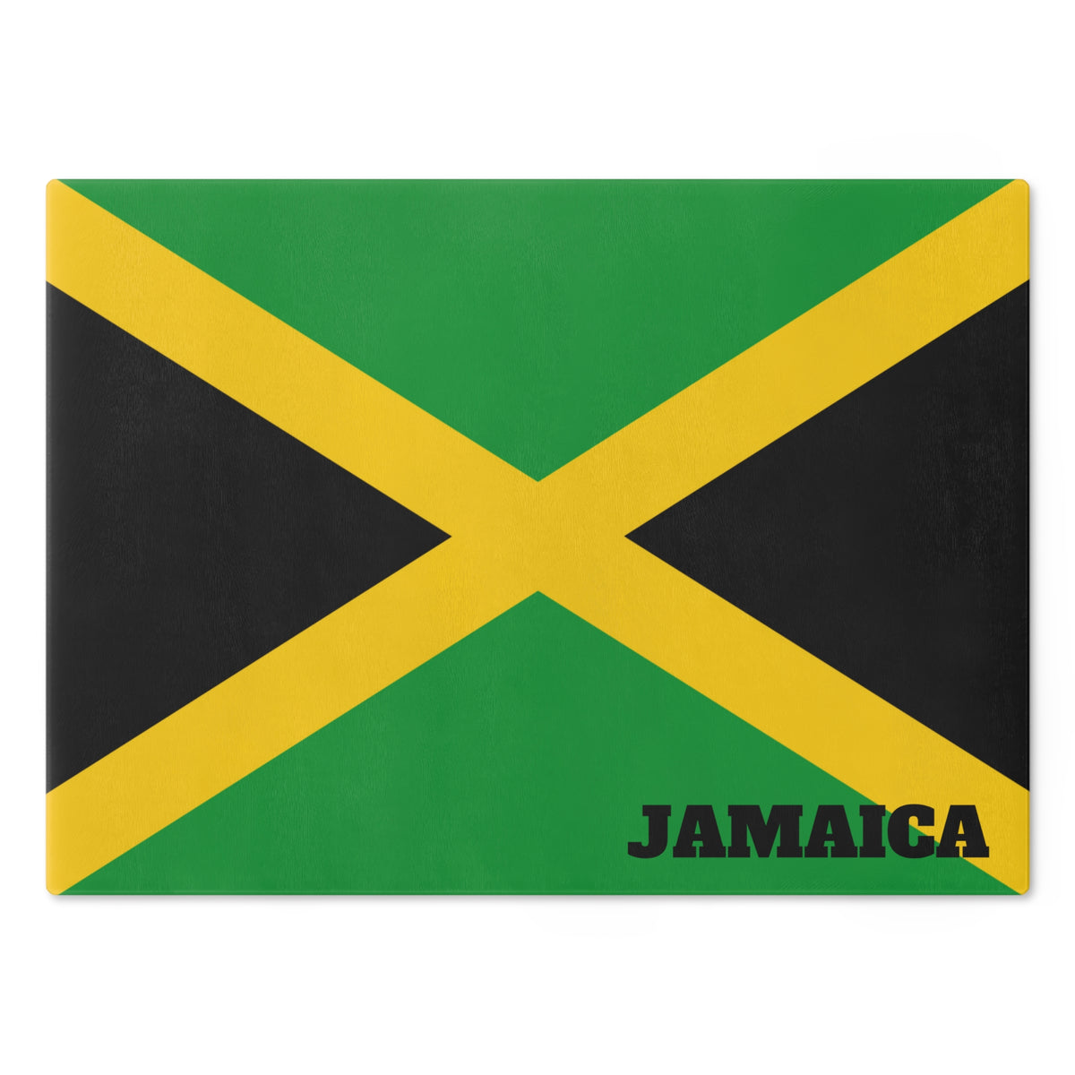 Jamaican Flag Cutting Board - Irie Blues Boutique