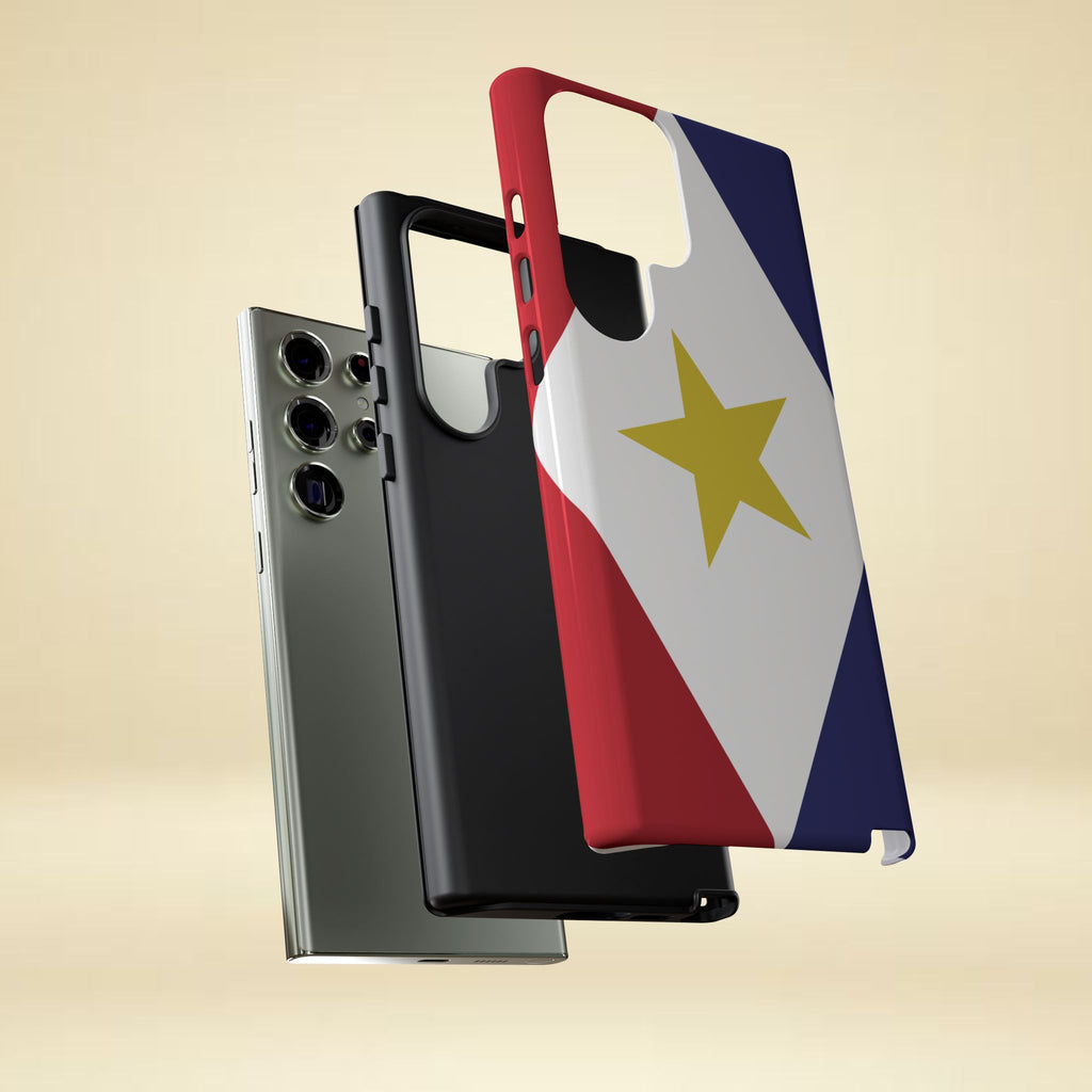 Saba Flag Tough Phone Case - Irie Blues Boutique