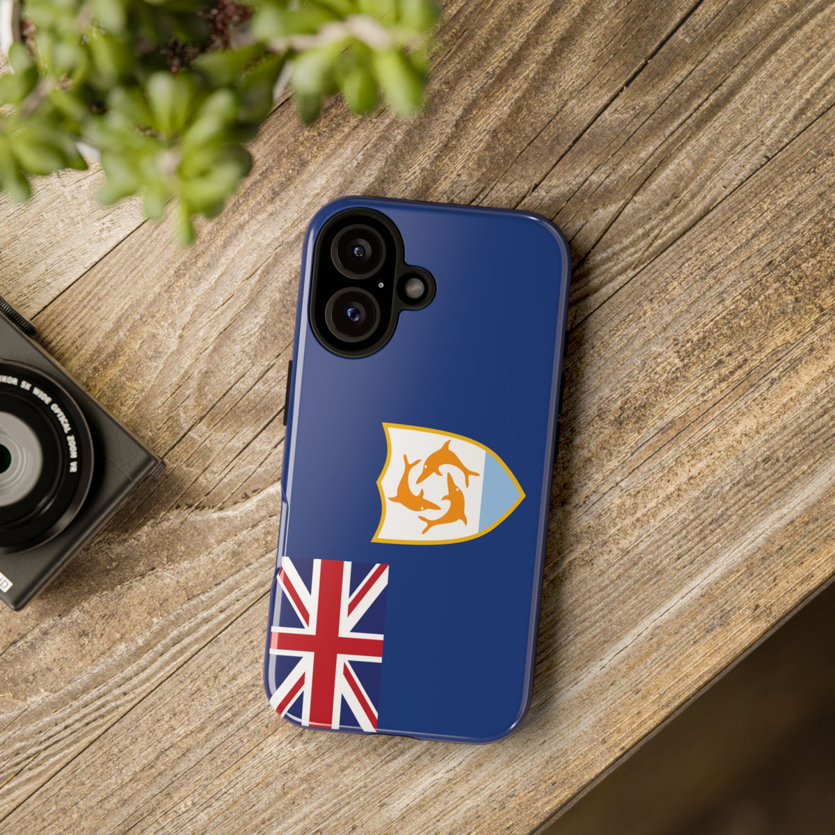 Anguilla Flag Tough Phone Case - Irie Blues Boutique