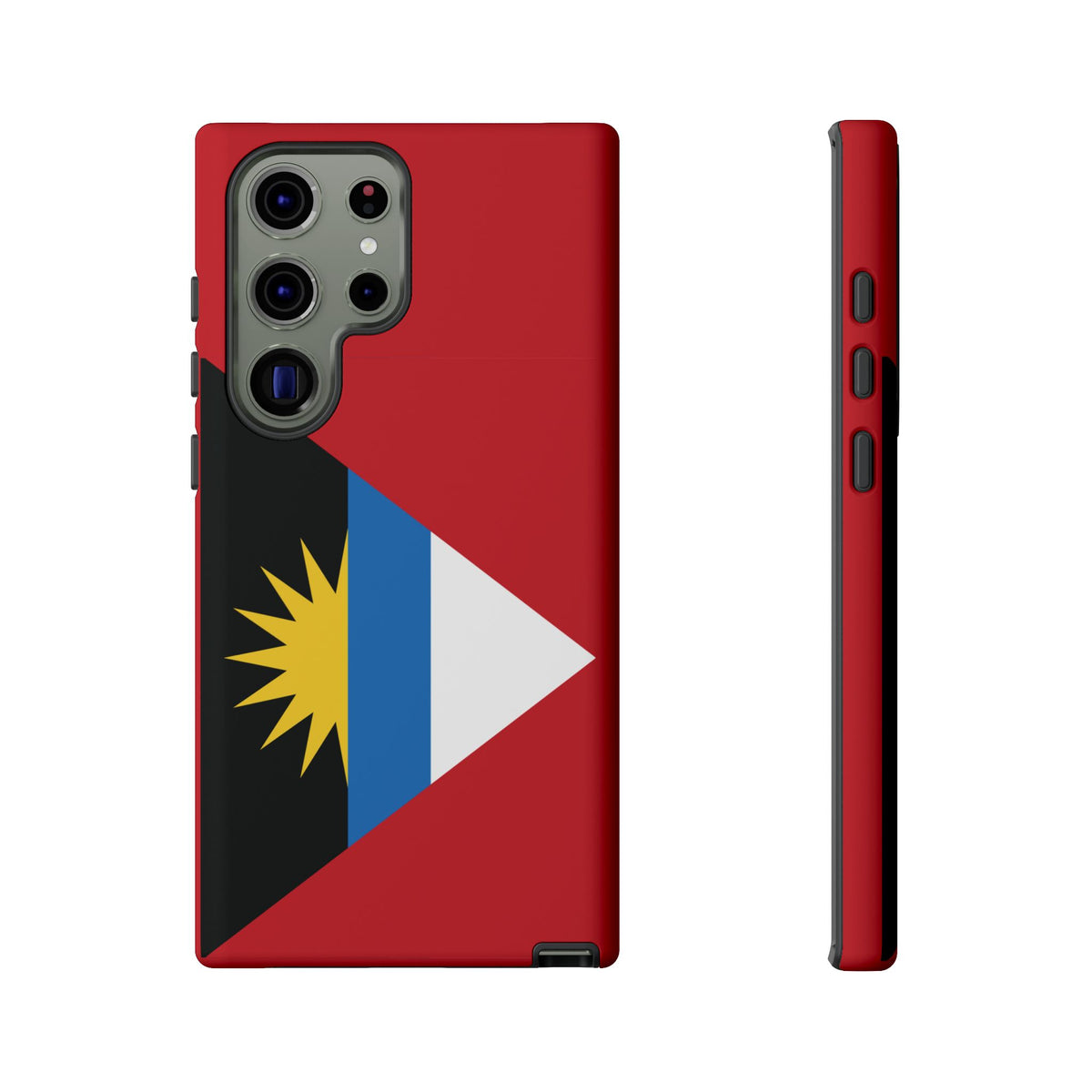 Antigua and Barbuda Flag Tough Phone Case - Irie Blues Boutique