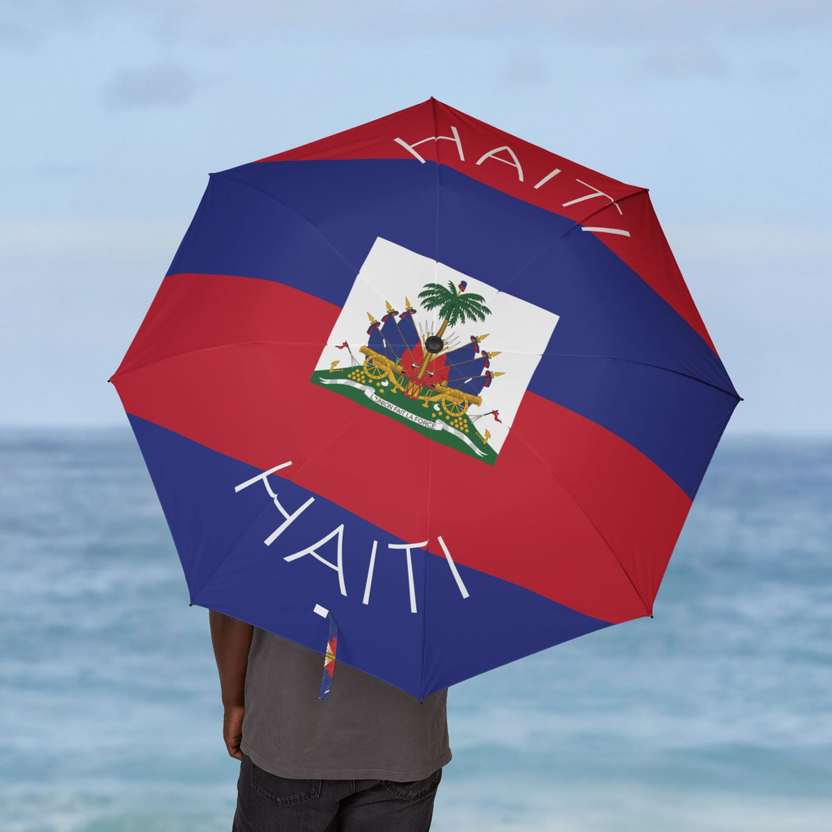 Haiti Flag Umbrella