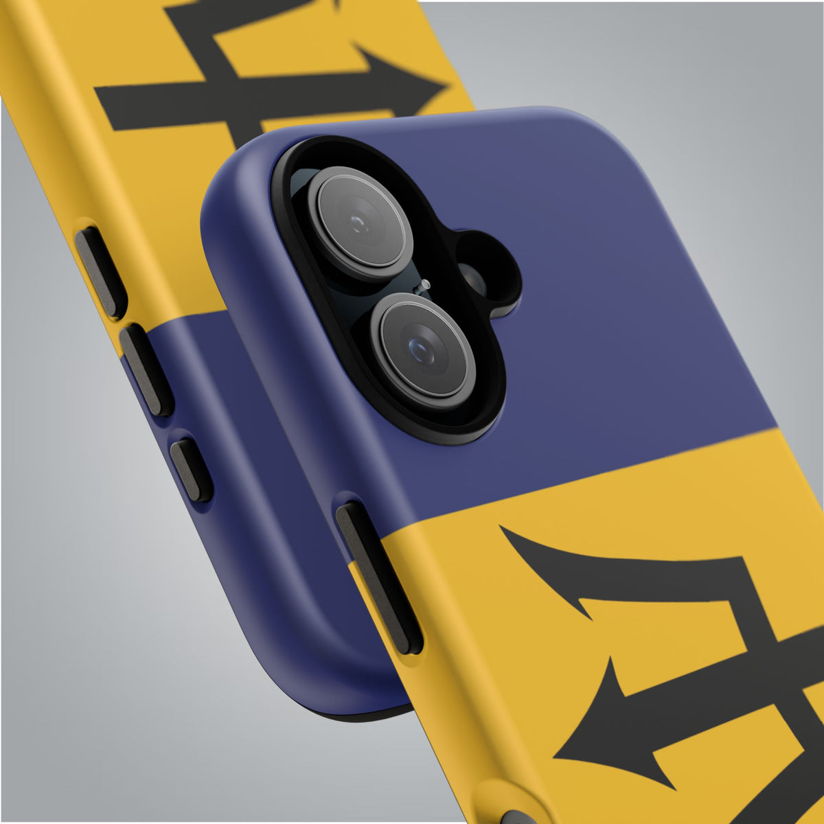 Barbados Flag Tough Phone Case - Irie Blues Boutique