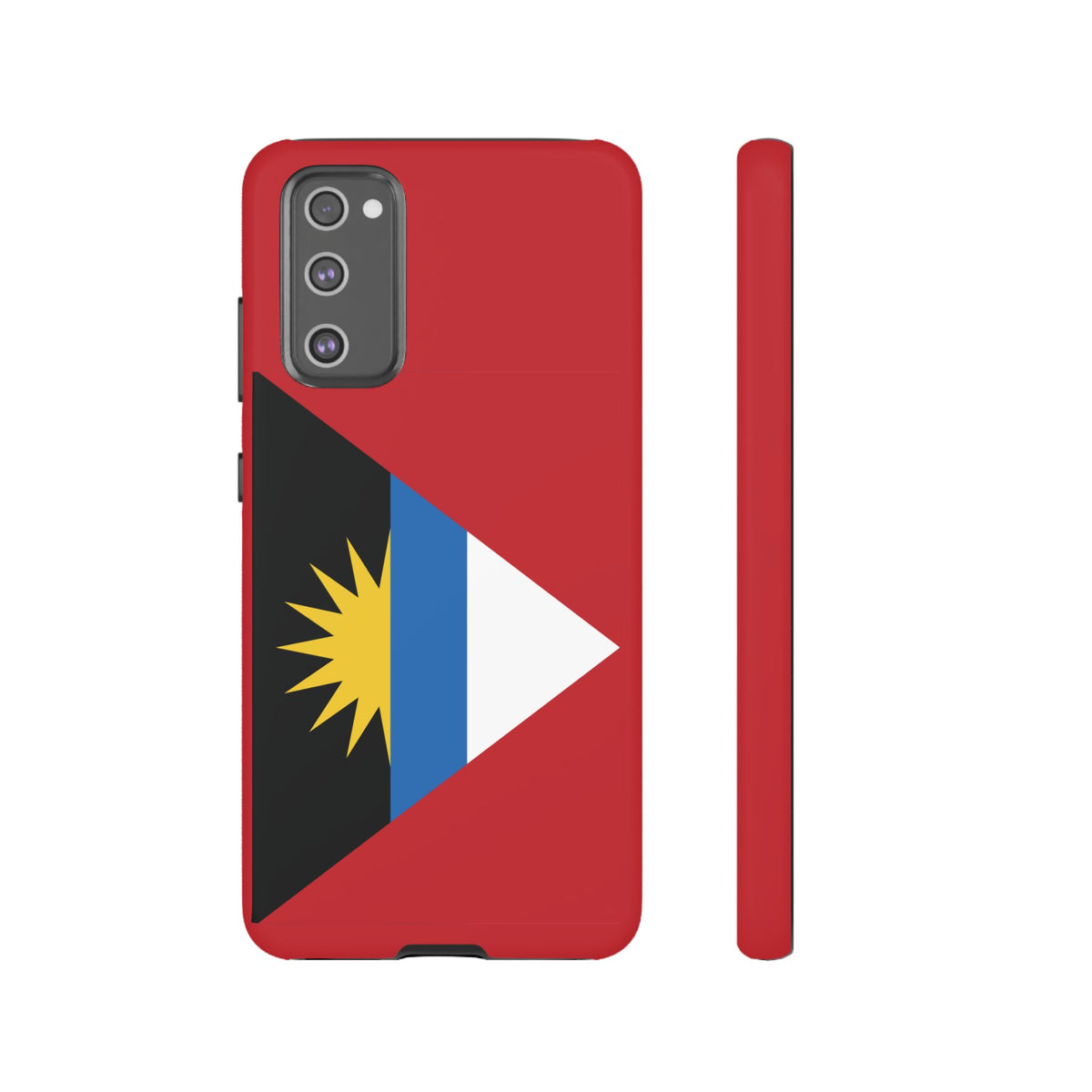 Antigua and Barbuda Flag Tough Phone Case - Irie Blues Boutique