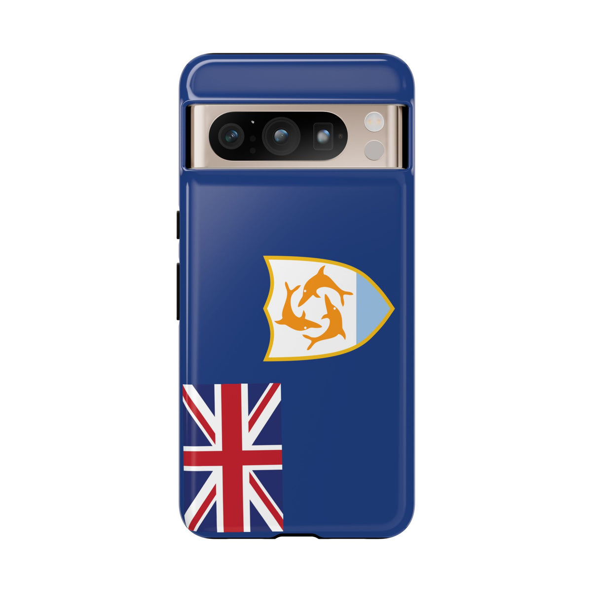 Anguilla Flag Tough Phone Case - Irie Blues Boutique