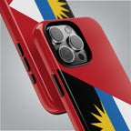 Antigua and Barbuda Flag Tough Phone Case - Irie Blues Boutique