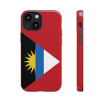Antigua and Barbuda Flag Tough Phone Case - Irie Blues Boutique