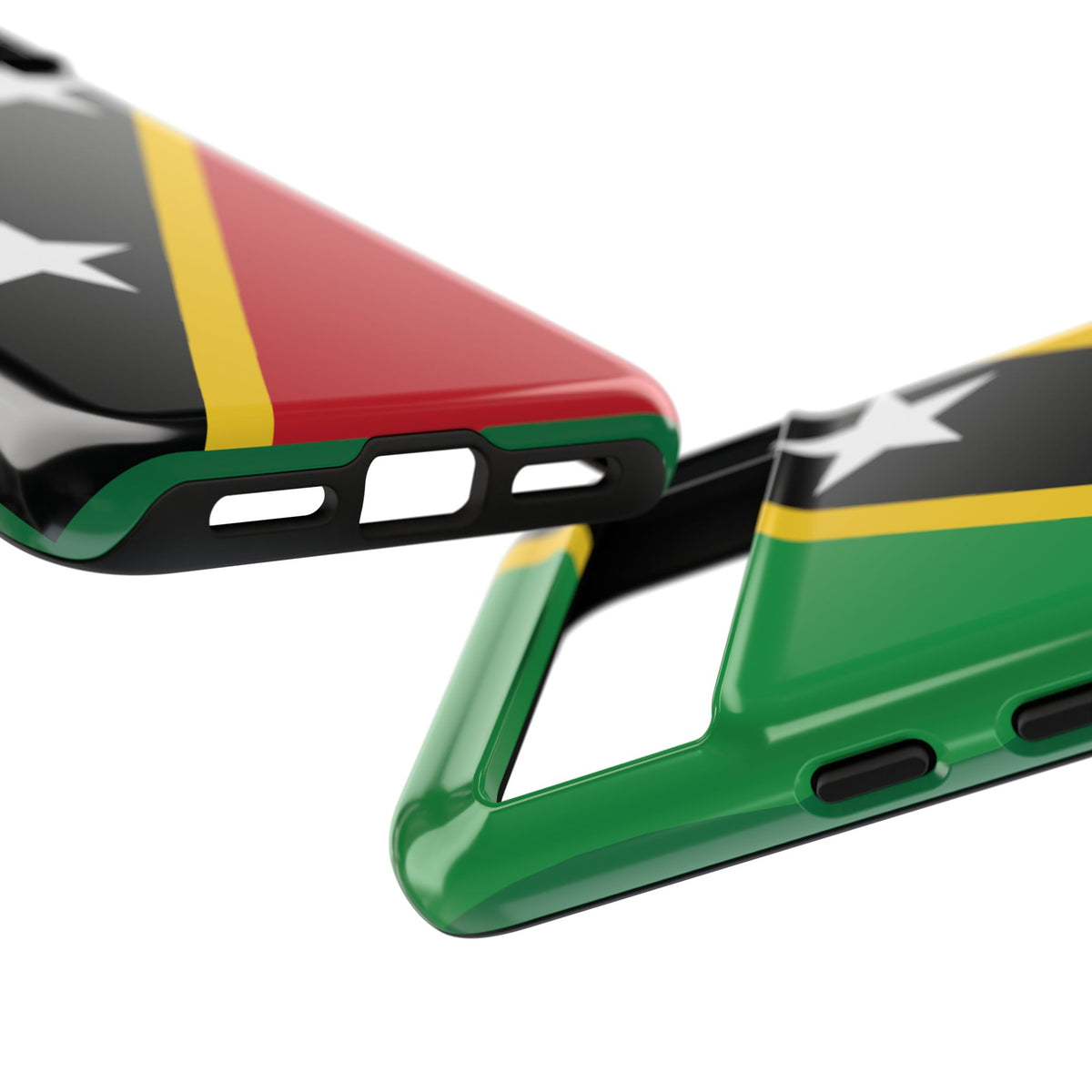 Saint Kitts and Nevis Flag Tough Phone Case - Irie Blues Boutique