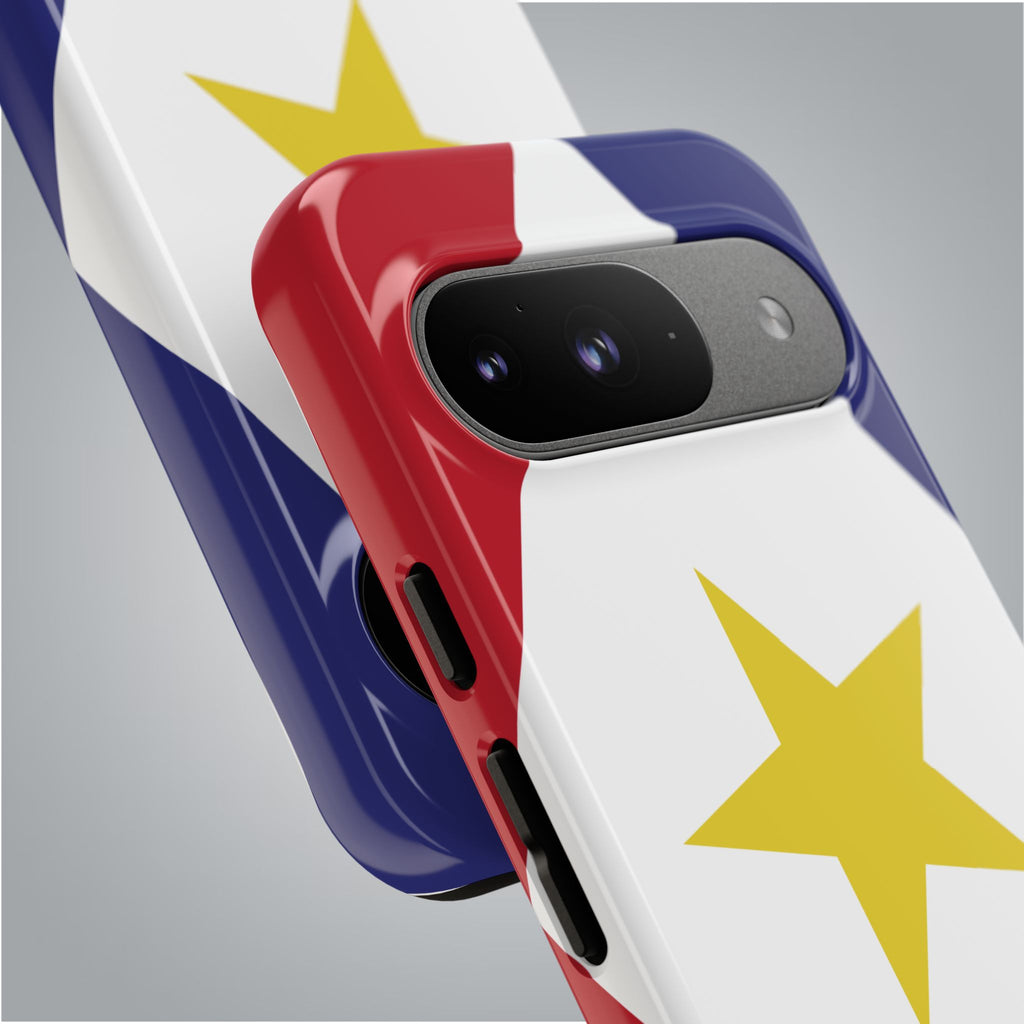 Saba Flag Tough Phone Case - Irie Blues Boutique