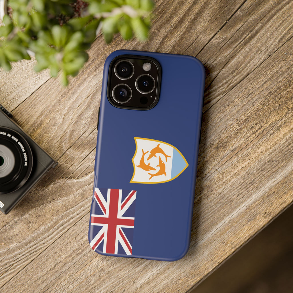 Anguilla Flag Tough Phone Case - Irie Blues Boutique