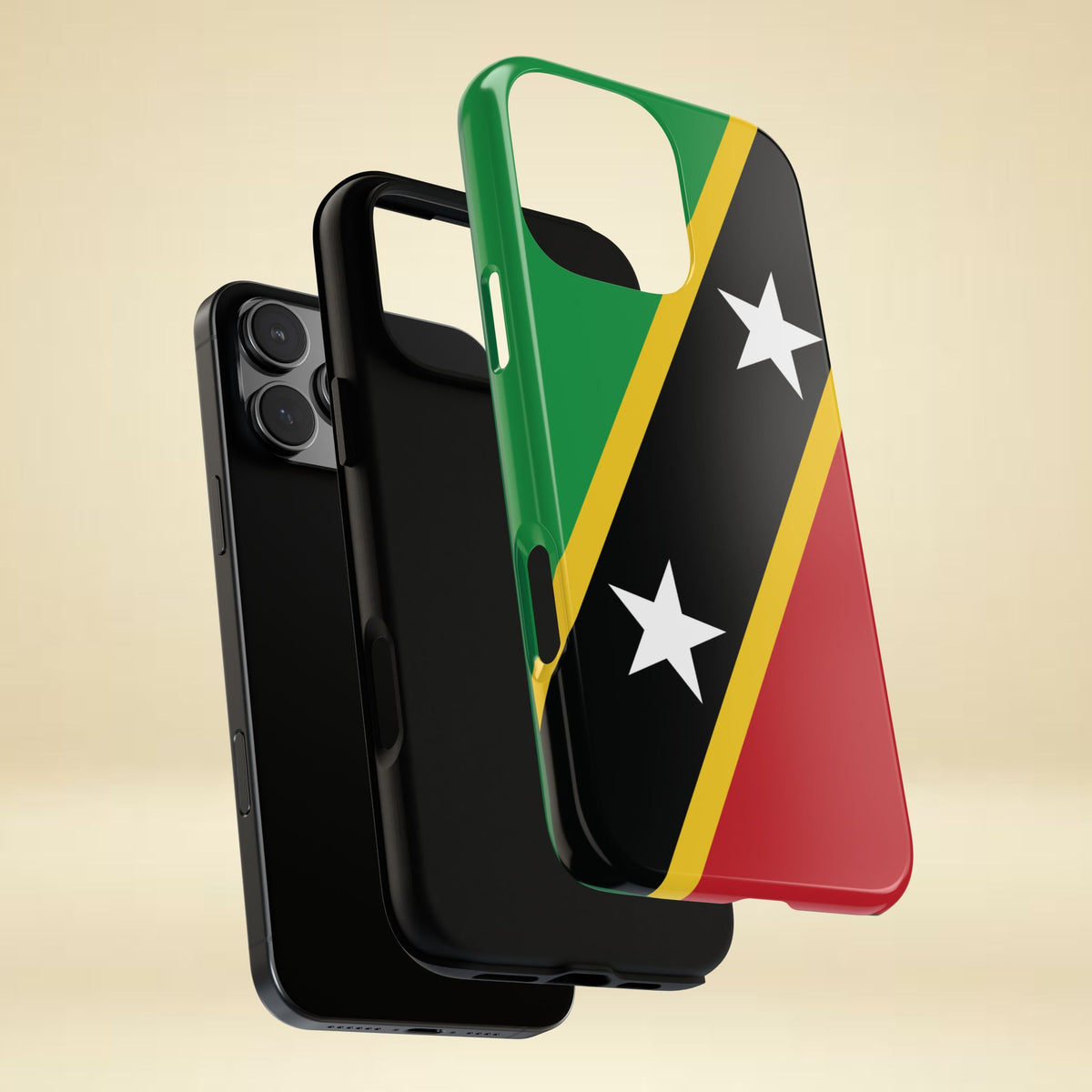 Saint Kitts and Nevis Flag Tough Phone Case - Irie Blues Boutique