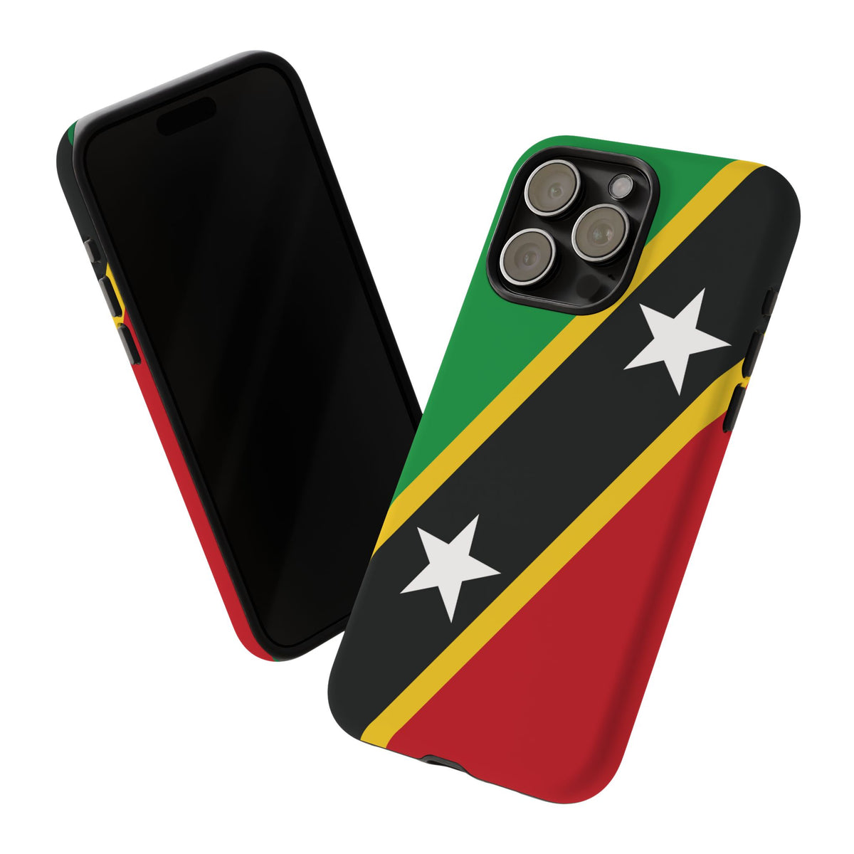 Saint Kitts and Nevis Flag Tough Phone Case - Irie Blues Boutique