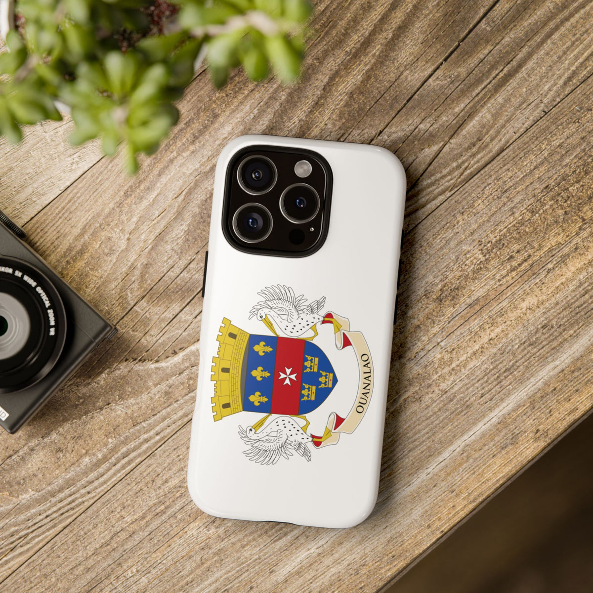 Saint Barthélemy Flag Tough Phone Case - Irie Blues Boutique