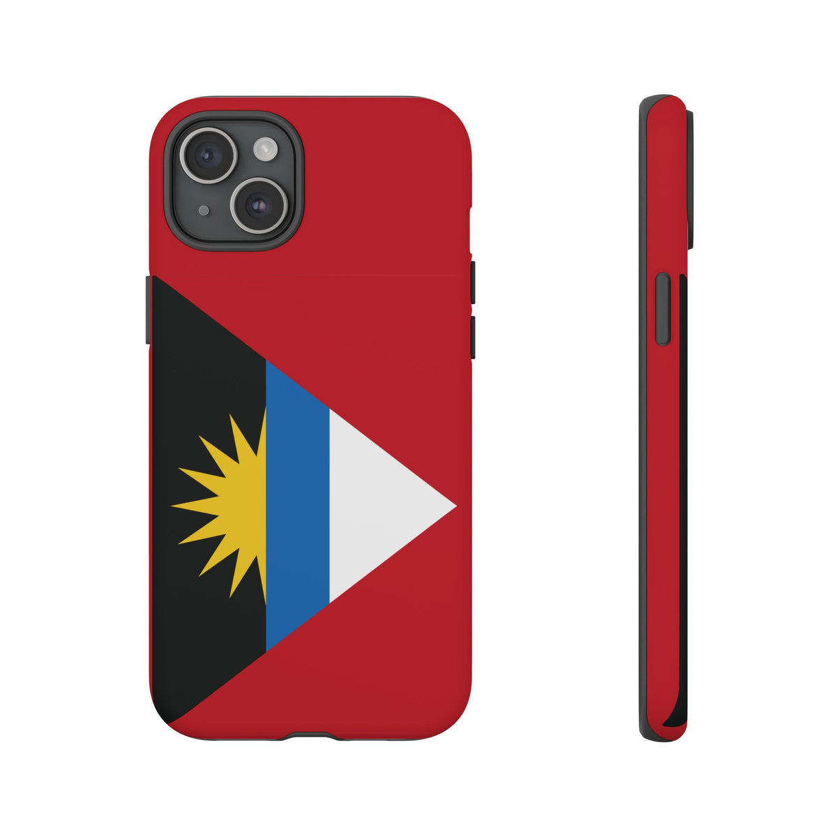 Antigua and Barbuda Flag Tough Phone Case - Irie Blues Boutique