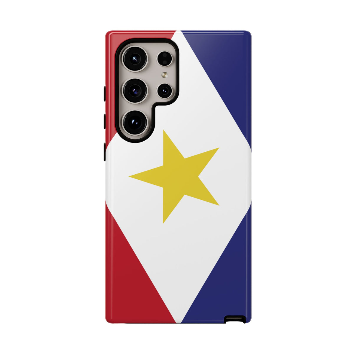 Saba Flag Tough Phone Case - Irie Blues Boutique
