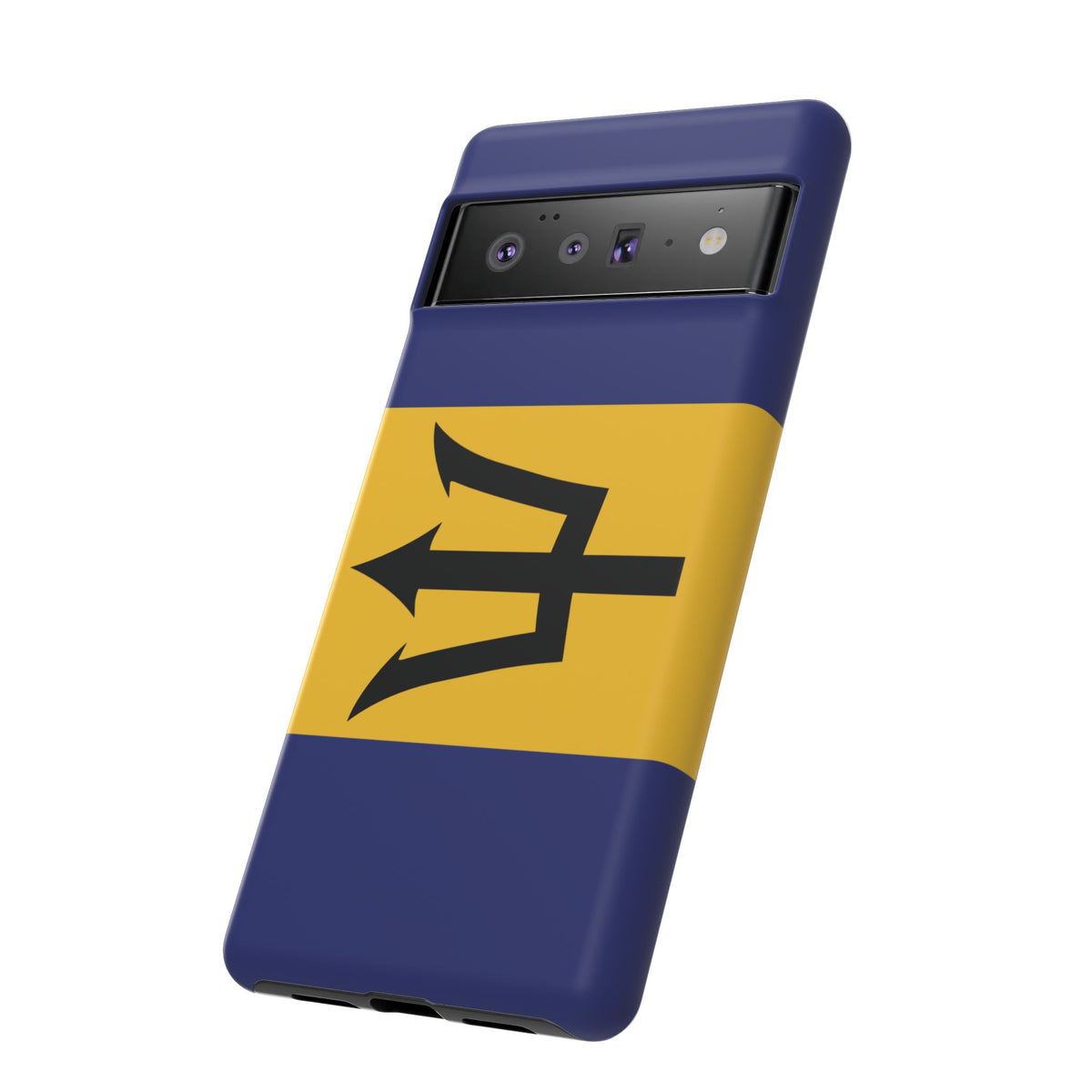 Barbados Flag Tough Phone Case - Irie Blues Boutique