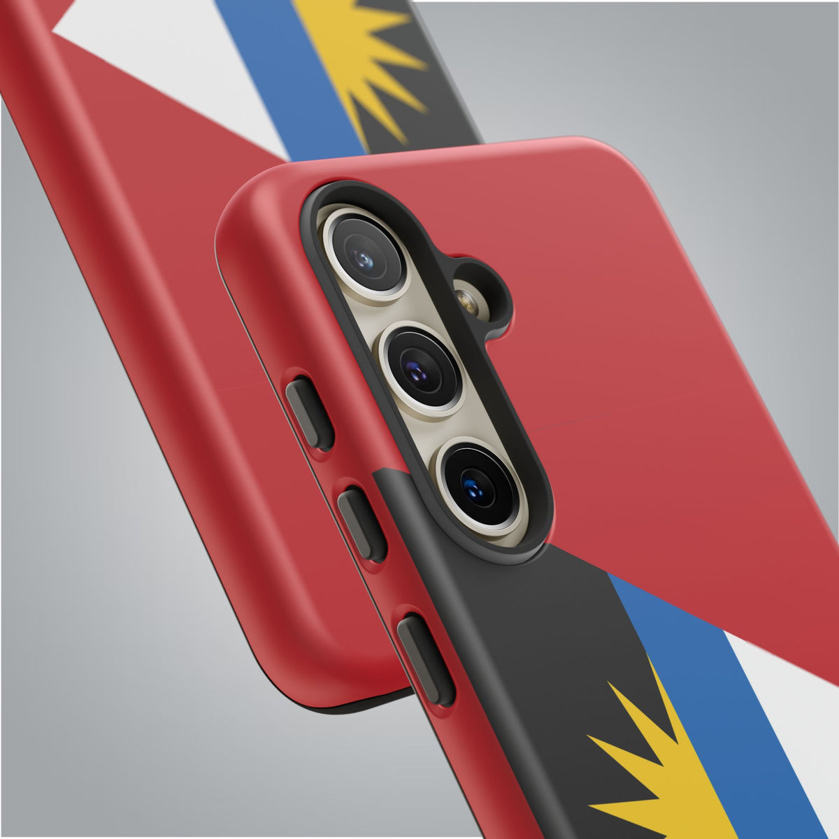 Antigua and Barbuda Flag Tough Phone Case - Irie Blues Boutique
