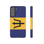 Barbados Flag Tough Phone Case - Irie Blues Boutique
